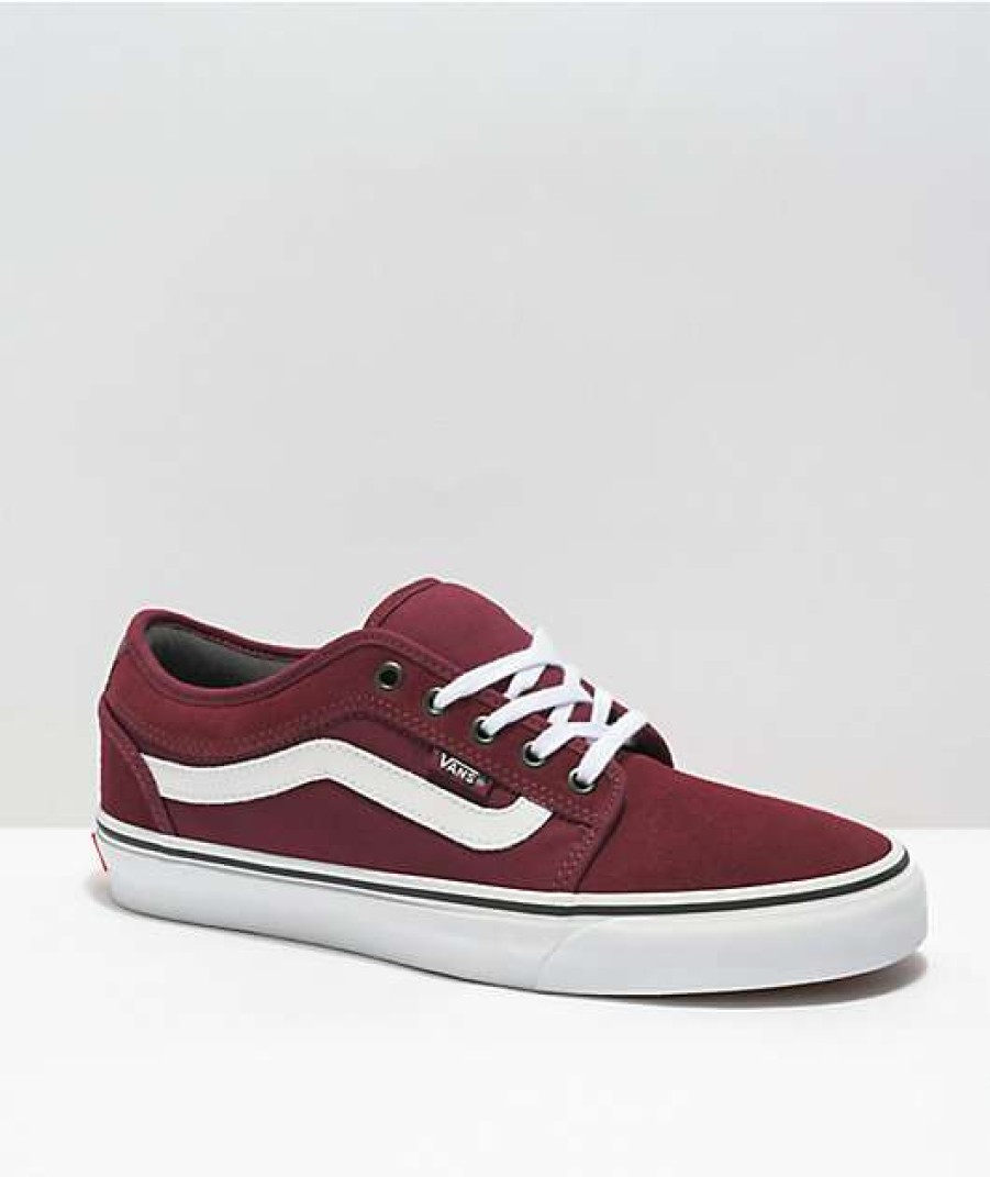 Vans * | Vans Chukka Low Side Stripe Port Royale & White Skate Shoes Promotions