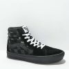 Vans * | Vans Sk8-Hi Comfycush Coldheart Black Skate Shoes Promotions