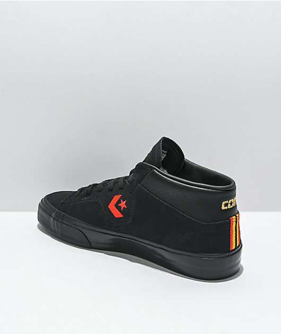 Skate Shoes * | Converse Louie Lopez Pro Mid Mi Gente Black Skate Shoes Outlet