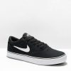 Nike * | Nike Sb Chron 2 Black & White Canvas Skate Shoes Promotions