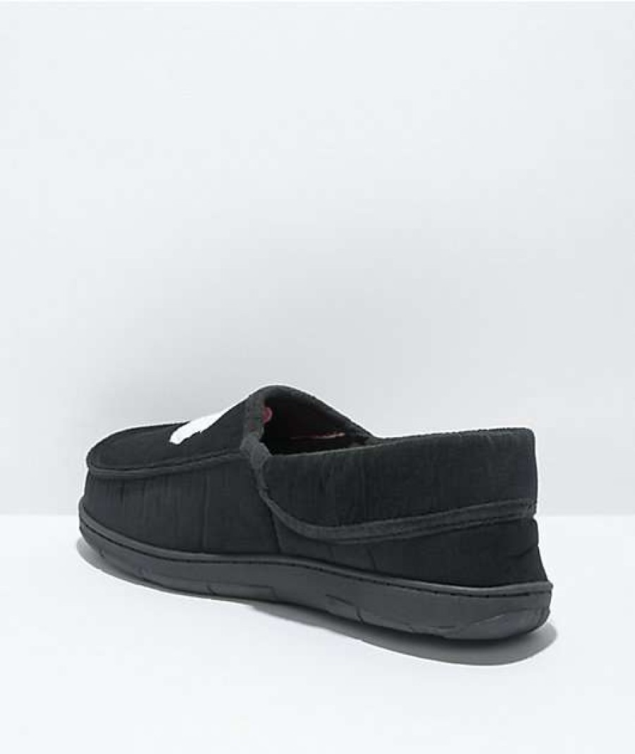 Shoes * | Cookies Wake And Bake Black Slippers Outlet