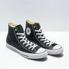 Shoes * | Converse Chuck Taylor All Star Black High Top Shoes Outlet