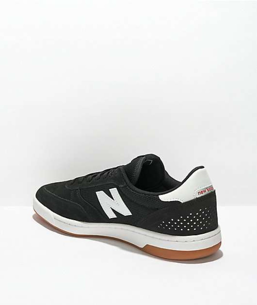 Sneakers * | New Balance Numeric 440 Black & White Skate Shoes Outlet