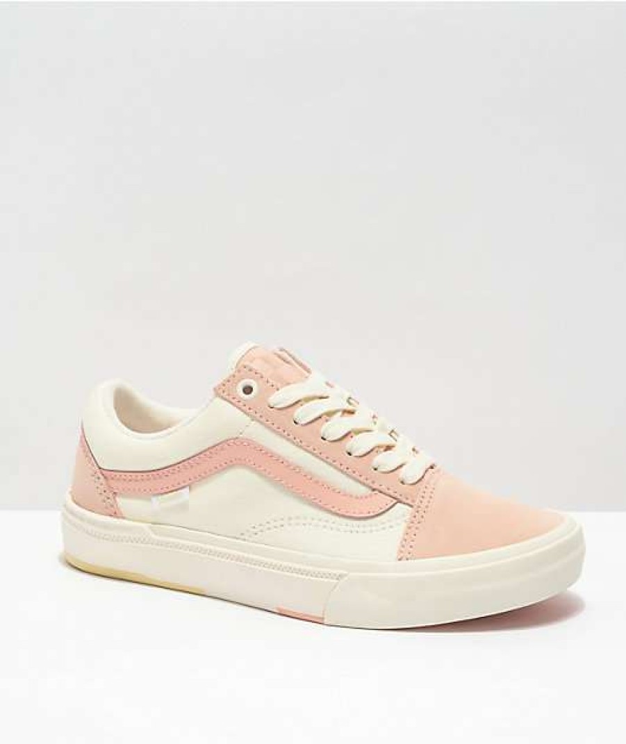 Vans * | Vans Old Skool Bmx Peach & Marshmallow Skate Shoes Promotions