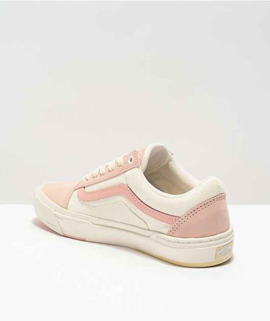 Vans * | Vans Old Skool Bmx Peach & Marshmallow Skate Shoes Promotions