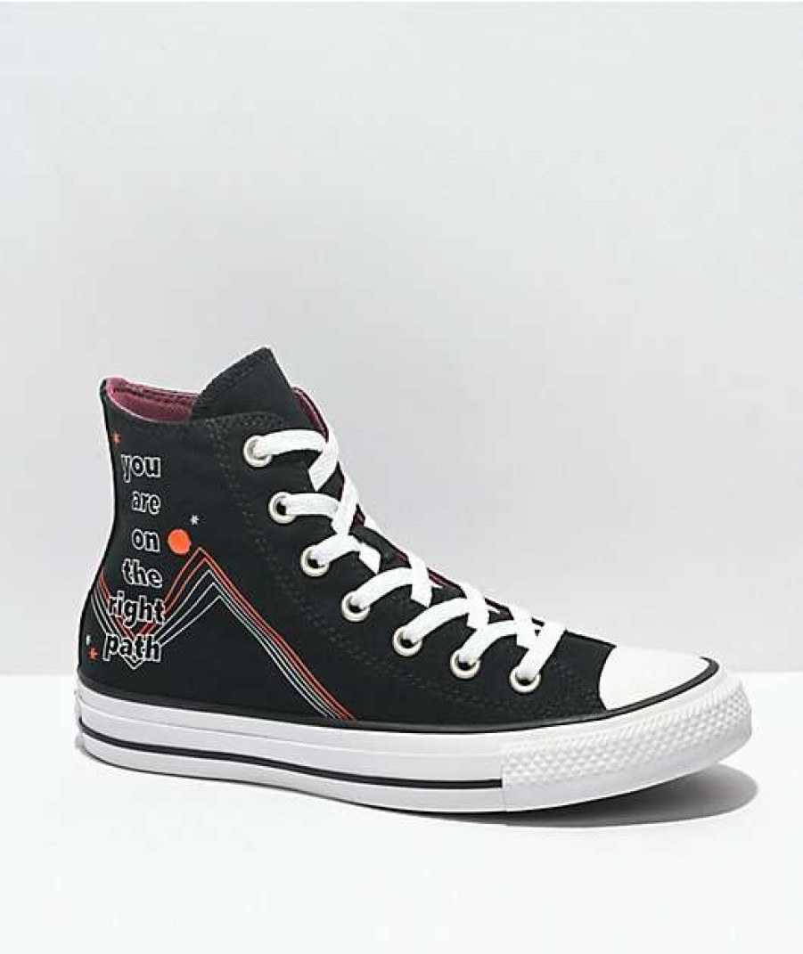 Shoes * | Converse Chuck Taylor All Star Right Path Black High Top Shoes Outlet