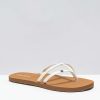 Sandals * | Volcom Thrills Ii White Sandals Outlet