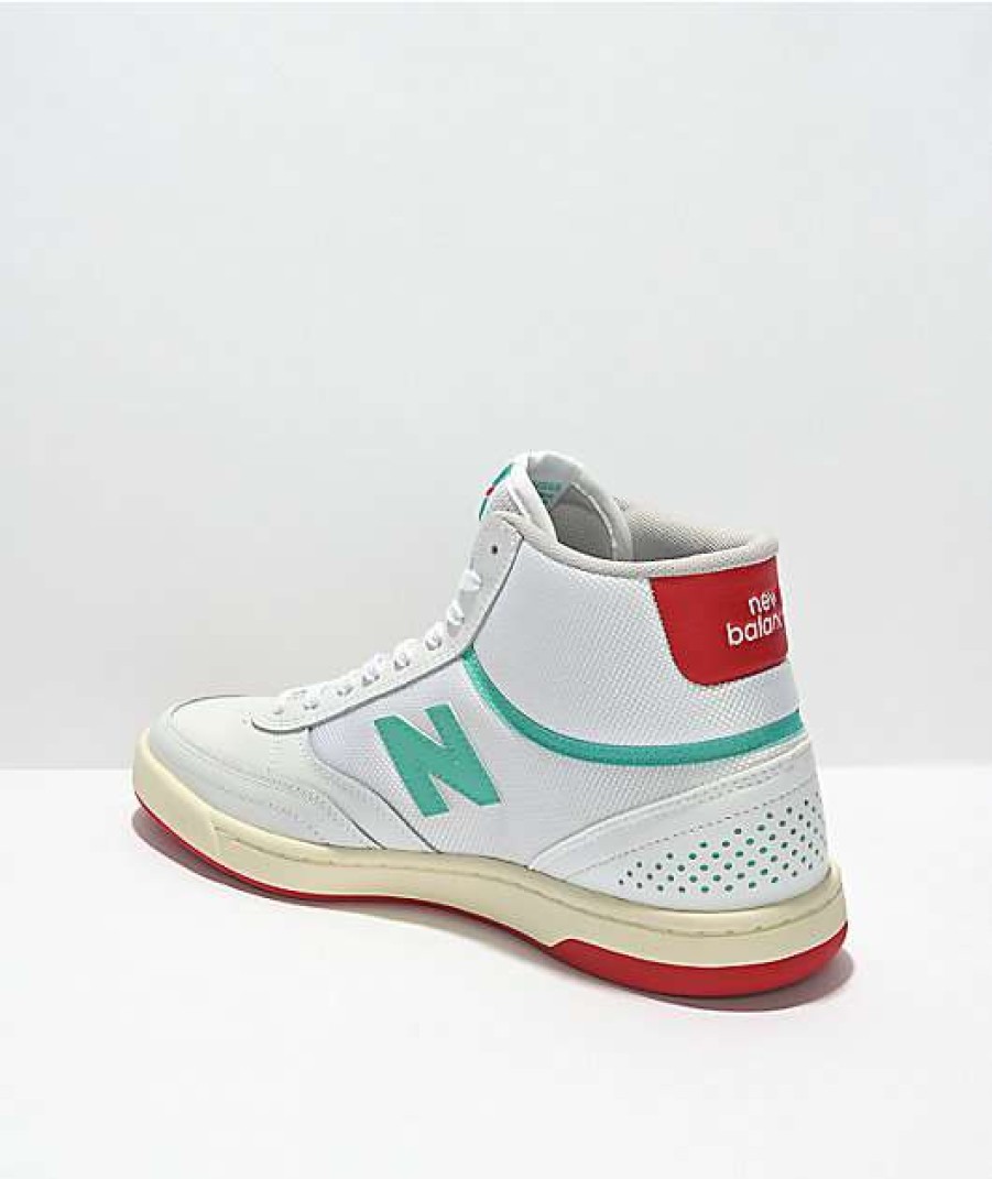 Sneakers * | New Balance Numeric 440 High Tom Knox White, Red, & Blue Skate Shoes Outlet