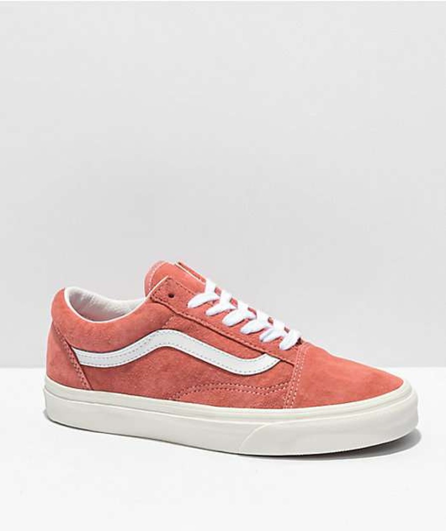 Vans * | Vans Old Skool Terracotta Suede Skate Shoes Promotions