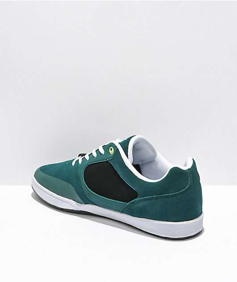 Skate Shoes * | Es Swift 1.5 Black & Teal Skate Shoes Outlet