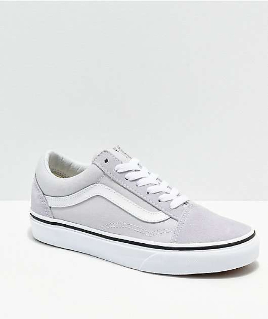 Vans * | Vans Old Skool Gray, Dawn & White Shoes Promotions