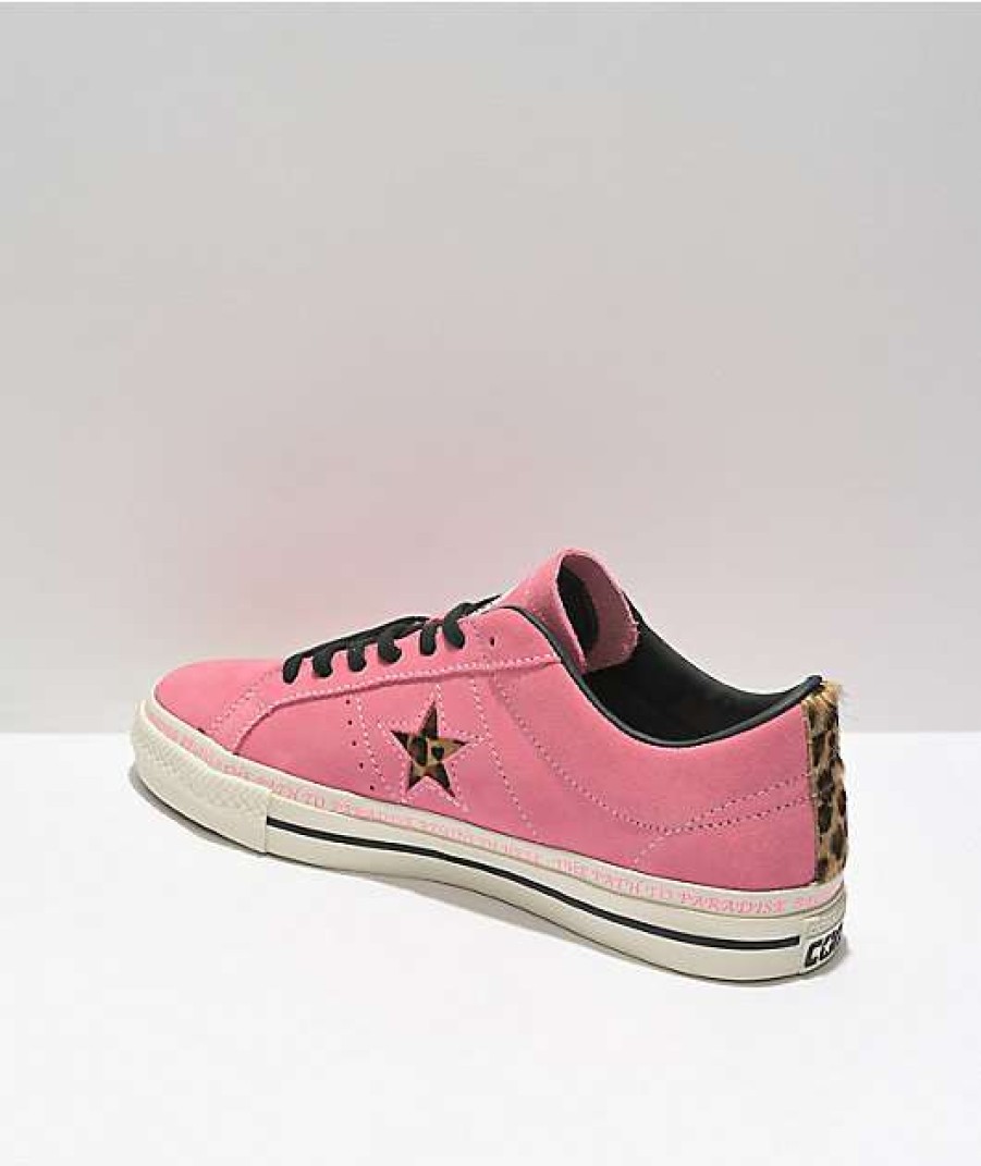 Skate Shoes * | Converse One Star Pro Sean Pablo Pink Suede Skate Shoes Outlet