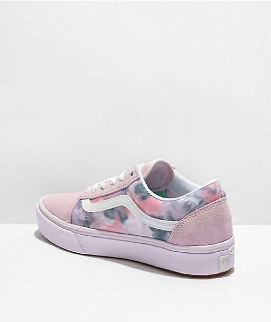 Vans * | Vans Old Skool Cloud Wash Pastel Purple Skate Shoes Promotions