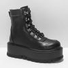 Shoes * | Koi Hydra Black Platform Boots Outlet