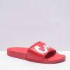 Sandals * | Cookies Original Mint Logo Red Slide Sandals Outlet