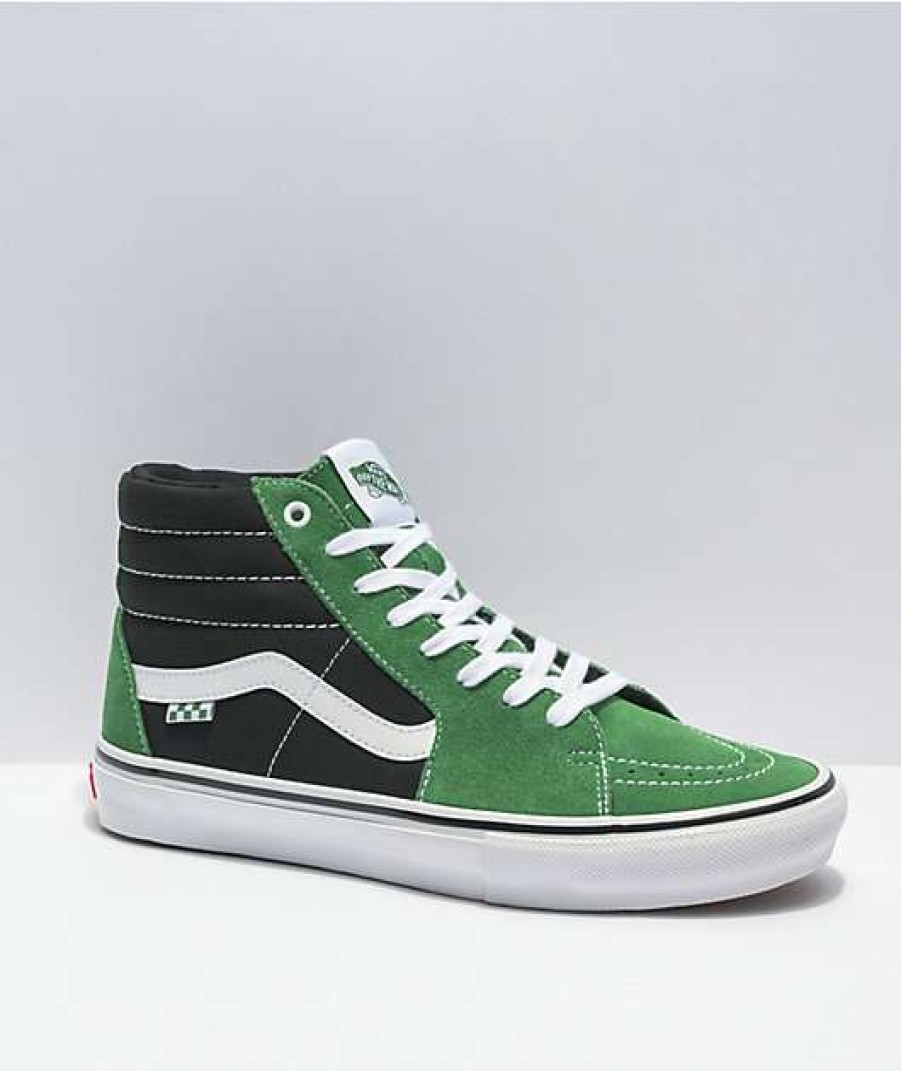 Vans * | Vans Skate Sk8-Hi Juniper & Black Skate Shoes Promotions