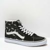 Vans * | Vans Sk8-Hi Print Black & White Skate Shoes Promotions