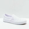 Vans * | Vans Slip-On Pro Reflect White Skate Shoes Promotions