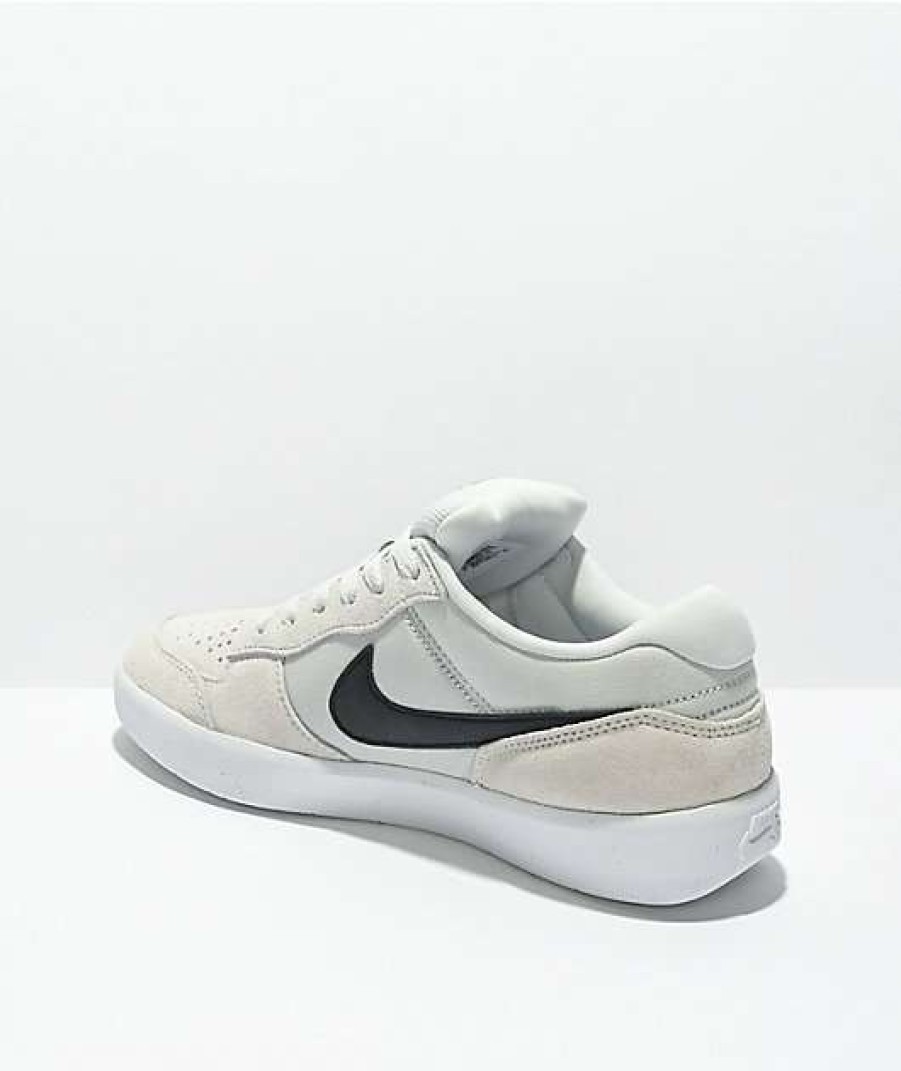 Nike * | Nike Sb Force 58 Grey & Black Skate Shoes Promotions