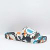 Sandals * | Champion Ipo White, Blue & Orange Camo Slide Sandals Outlet