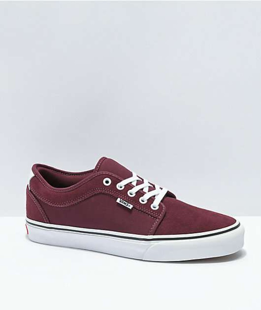 Vans * | Vans Chukka Low Port & White Skate Shoes Promotions