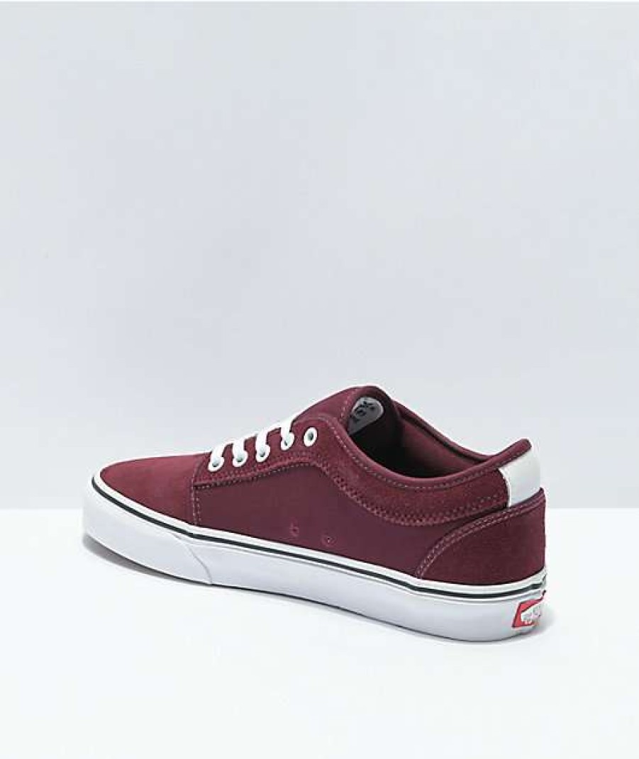 Vans * | Vans Chukka Low Port & White Skate Shoes Promotions