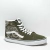 Vans * | Vans Sk8-Hi Peace Paisley Grape Leaf Skate Shoes Promotions