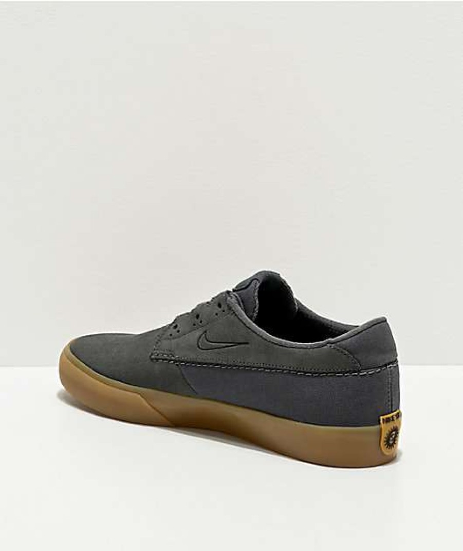 Nike * | Nike Sb Shane Dark Grey & Gum Skate Shoes Promotions