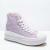 Shoes * | Converse Ctas Move Hi-Top Pale Purple Platform Shoes Outlet