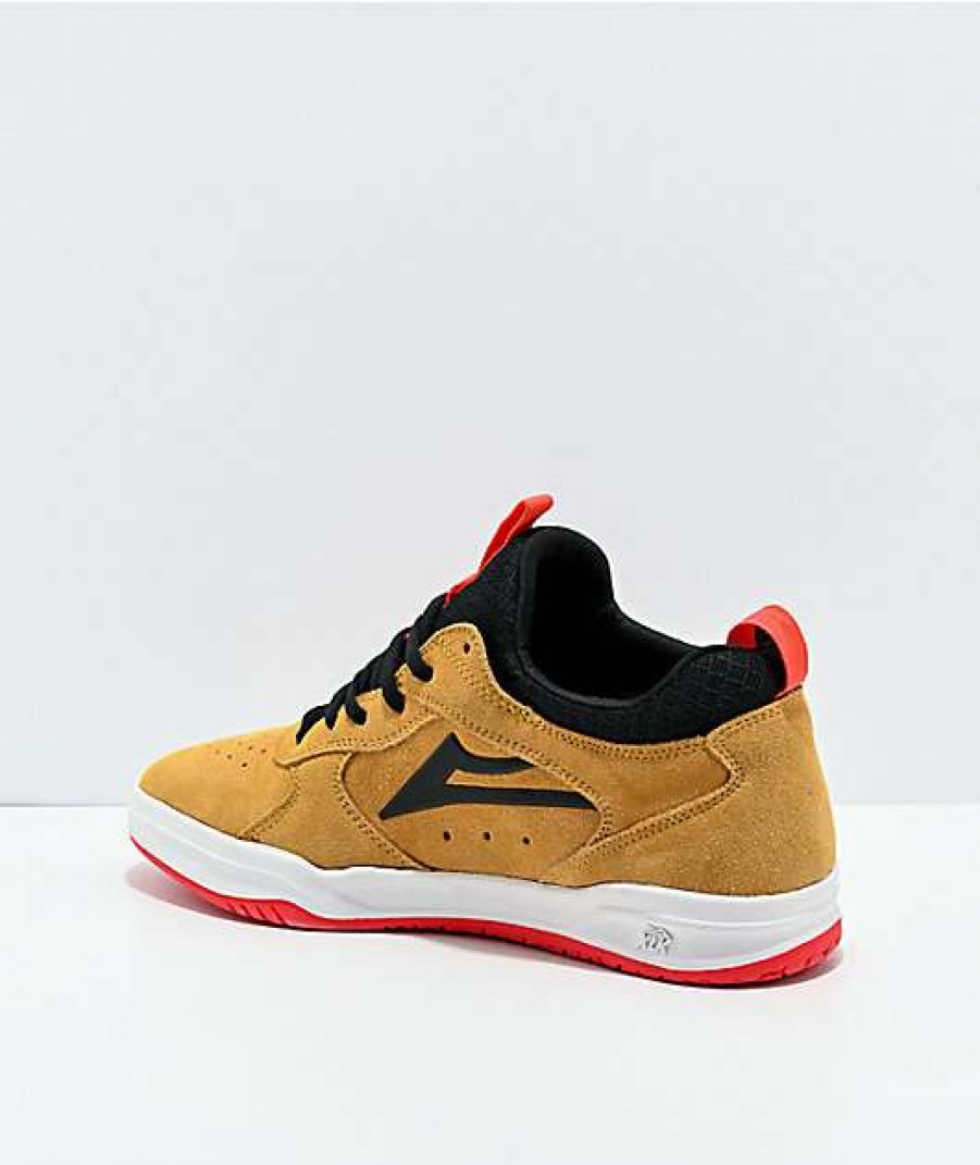 Skate Shoes * | Lakai Proto Tan Suede Skate Shoes Outlet