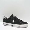 Skate Shoes * | Converse One Star Pro Black & White Suede Skate Shoes Outlet