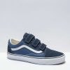 Vans * | Vans Old Skool V Dress Blue & Navy Skate Shoes Promotions