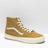 Vans * | Vans Sk8-Hi Tapered Eco Theory Mustard Gold & True White Skate Shoes Promotions