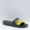 Sandals * | Ripndip Welcome To Heck Slide Black Slide Sandals Outlet