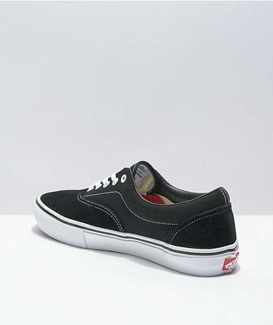 Vans * | Vans Skate Era Black & White Skate Shoes Promotions