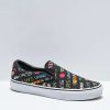 Vans * | Vans Slip-On Disrupt Black & White Skate Shoes Promotions