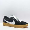 Nike * | Nike Sb Bruin React Black, White & Gum Skate Shoes Promotions