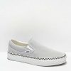 Vans * | Vans Slip-On Checkerboard Foxing Grey Dawn Skate Shoes Promotions