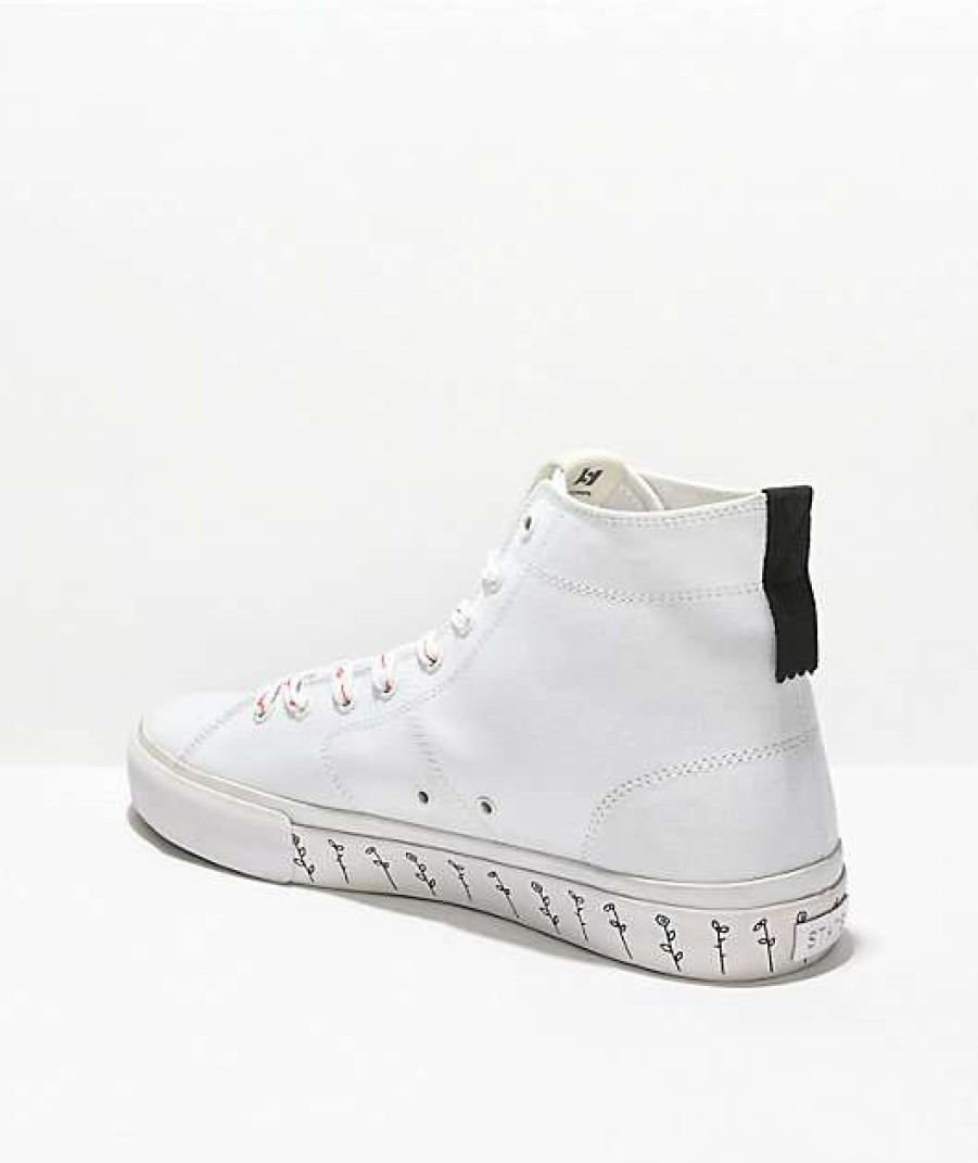 Sneakers * | State Bushwick White & Rose Skate Shoes Outlet