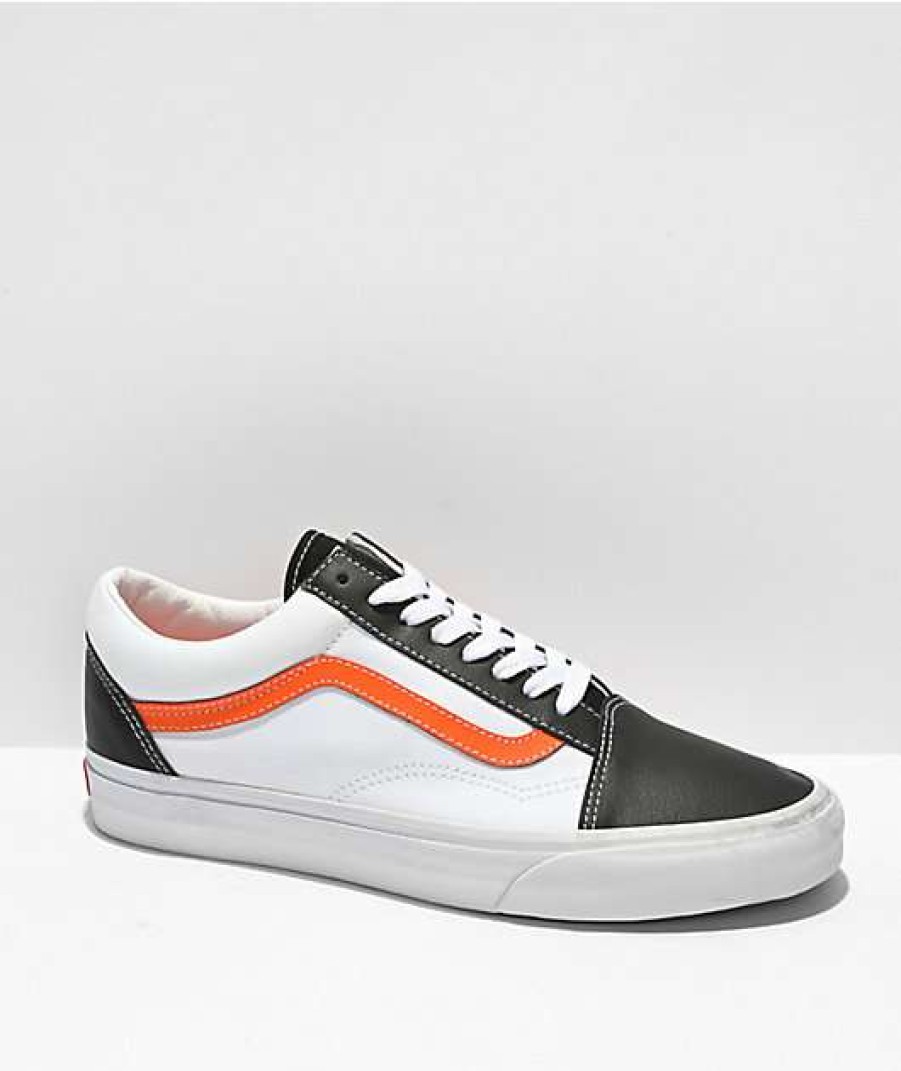 Vans * | Vans Old Skool Classic Sport Black & White Skate Shoes Promotions