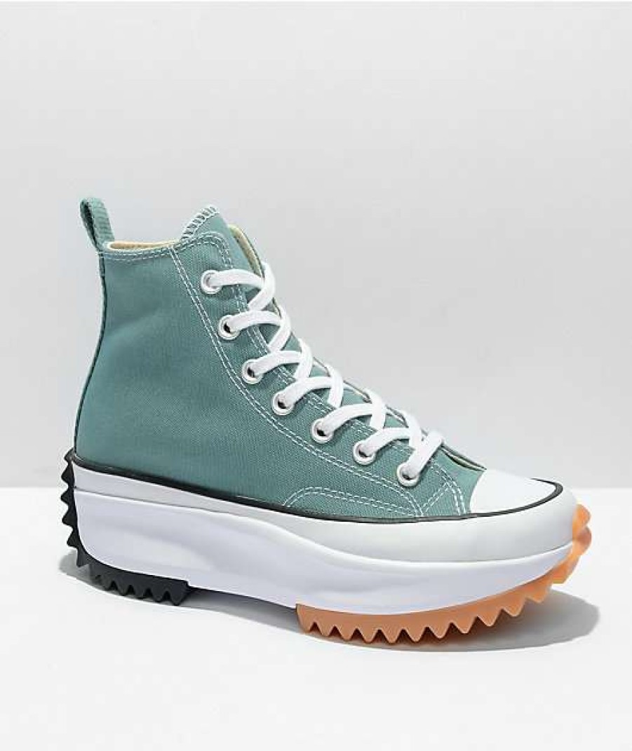 Shoes * | Converse Run Star Hike Jade Green High Top Shoes Outlet