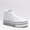 Vans * | Vans Sk8-Hi Comfycush Super White Platform Shoes Promotions