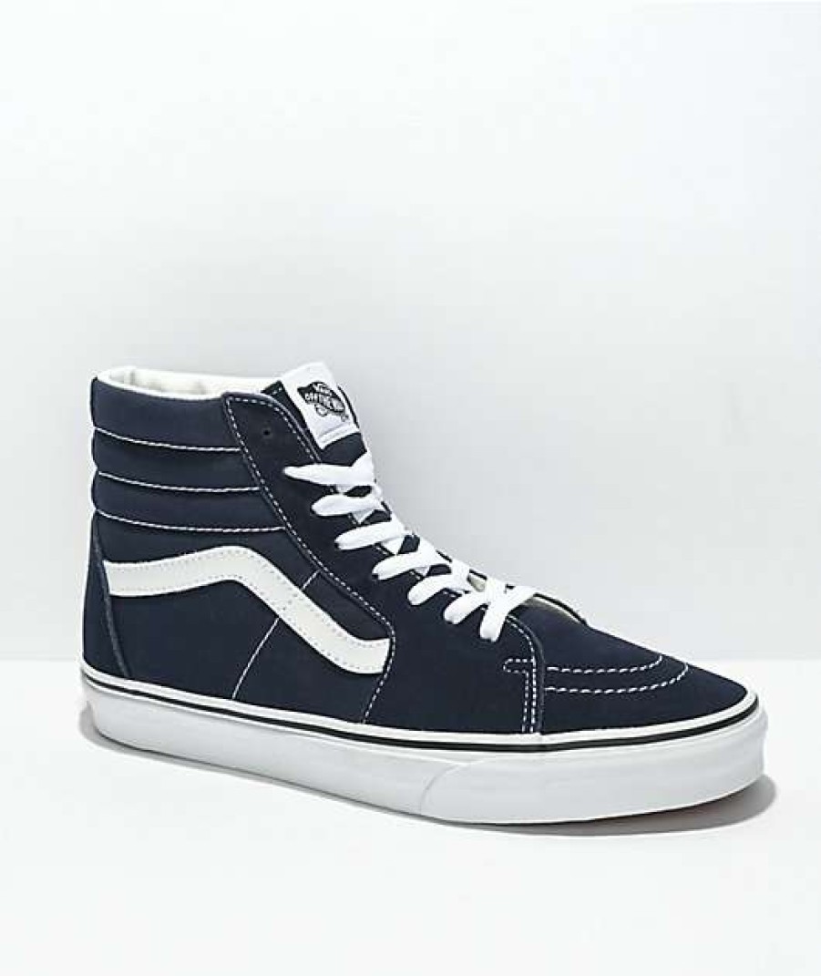 Vans * | Vans Sk8-Hi Parisian Night & True White Skate Shoes Promotions