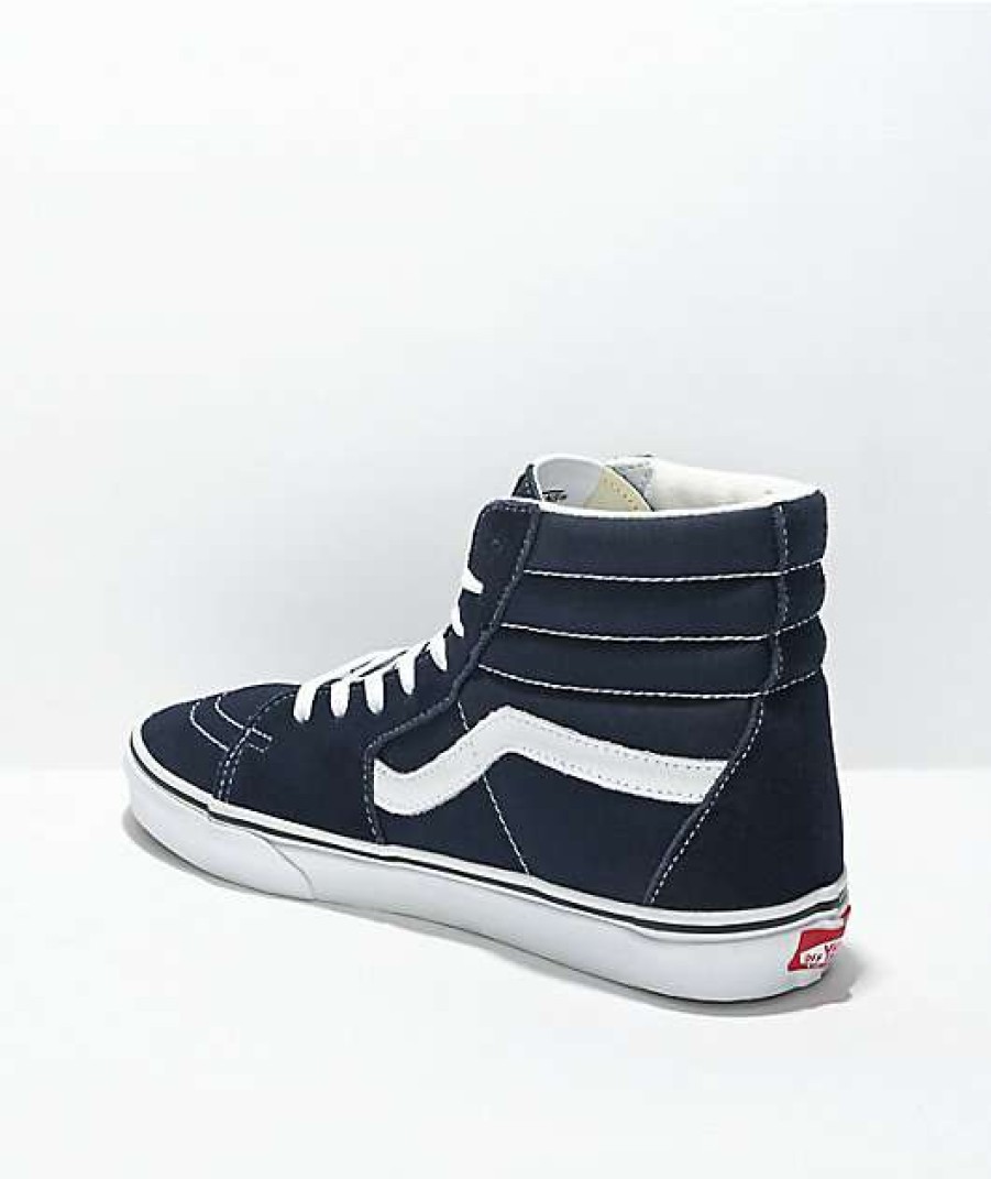 Vans * | Vans Sk8-Hi Parisian Night & True White Skate Shoes Promotions