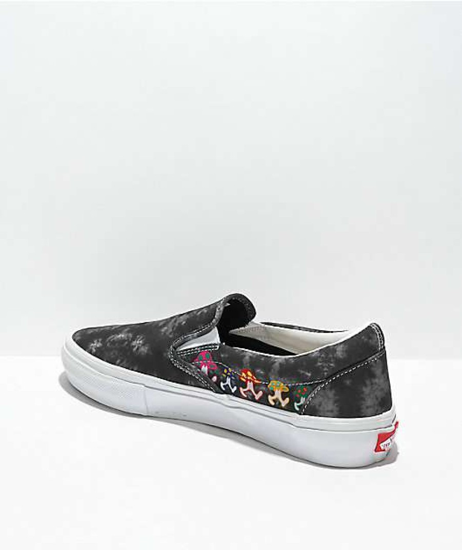 Vans * | Vans Skate Slip-On Twisted Positivity Grey Tie Dye Skate Shoes Promotions