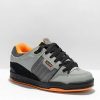 Shoes * | Globe Fusion Black, Grey, & Orange Skate Shoes Outlet