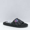 Shoes * | Champion Women'S Hotel Black Slippers Outlet