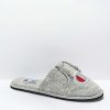 Shoes * | Champion Sleepover Doodle Hoodie Grey Slippers Outlet