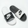 Nike * | Nike Victori One Mismatch Black & White Slide Sandals Promotions