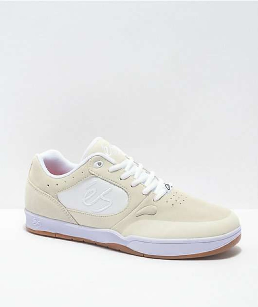 Skate Shoes * | Es Swift 1.5 White & Gum Skate Shoes Outlet